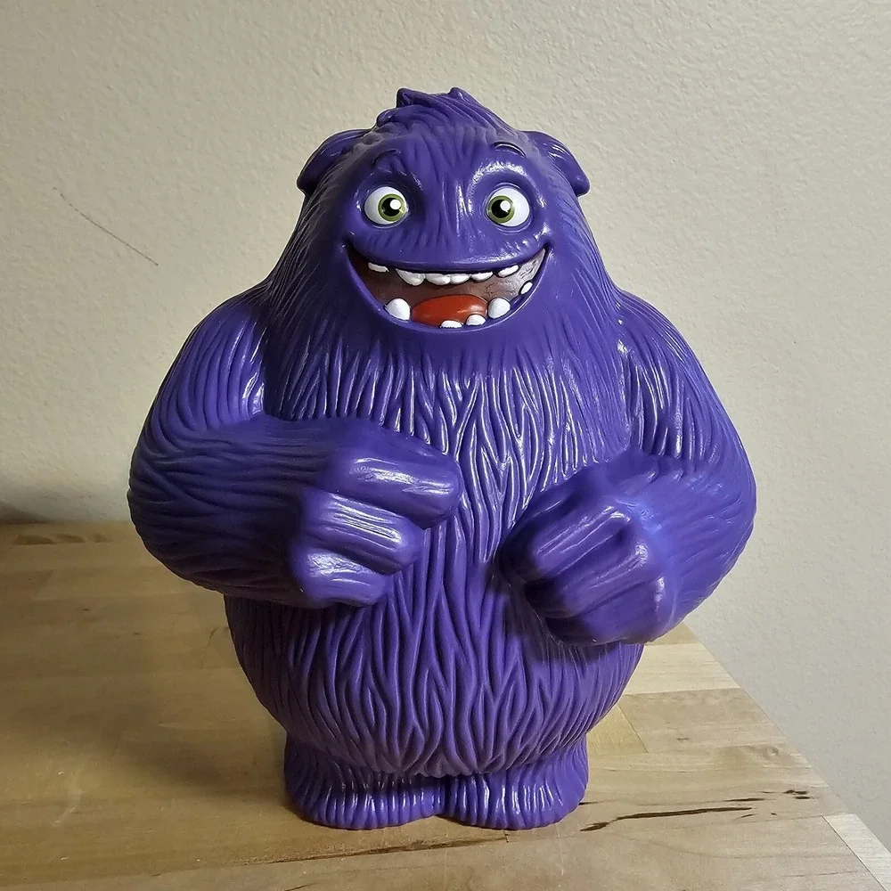 Paramount Cinemark IF Imaginary Friends Purple Blue Monster Popcorn Bucket NEW
